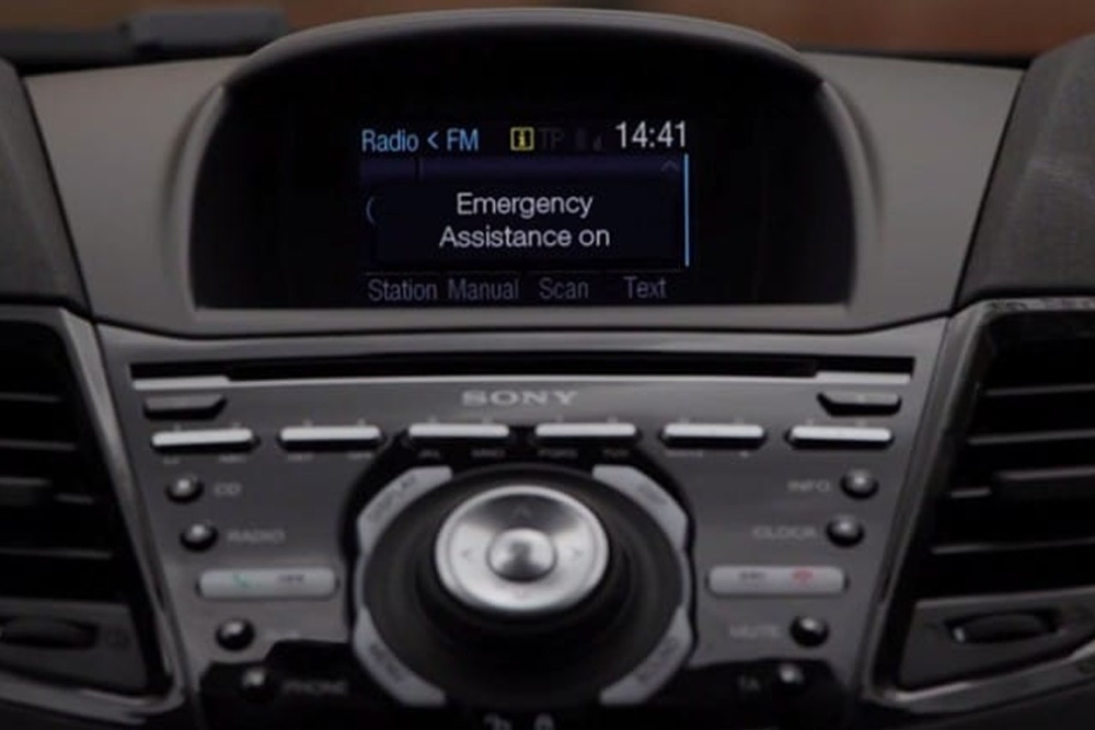 Front dashboard screen